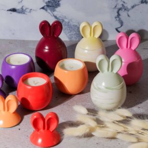 Λαγουδάκια πορσελάνης με φυτικό κερί